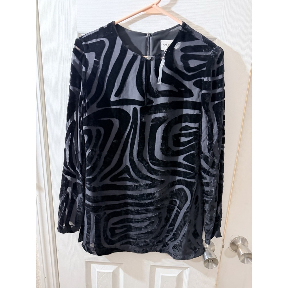 Vintage Bloomingdale's Size 4 Dress Tunic Top Silk/Rayon Blend NWT